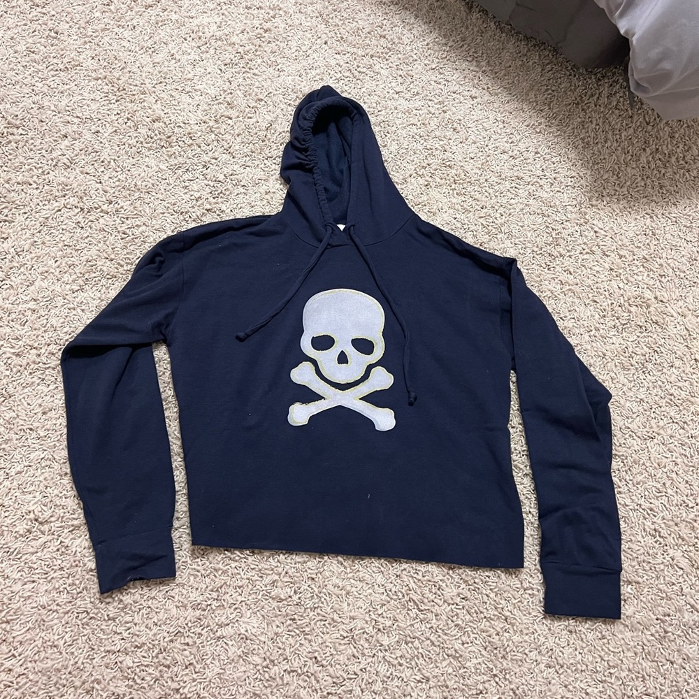Soul Cycle crop hoodie